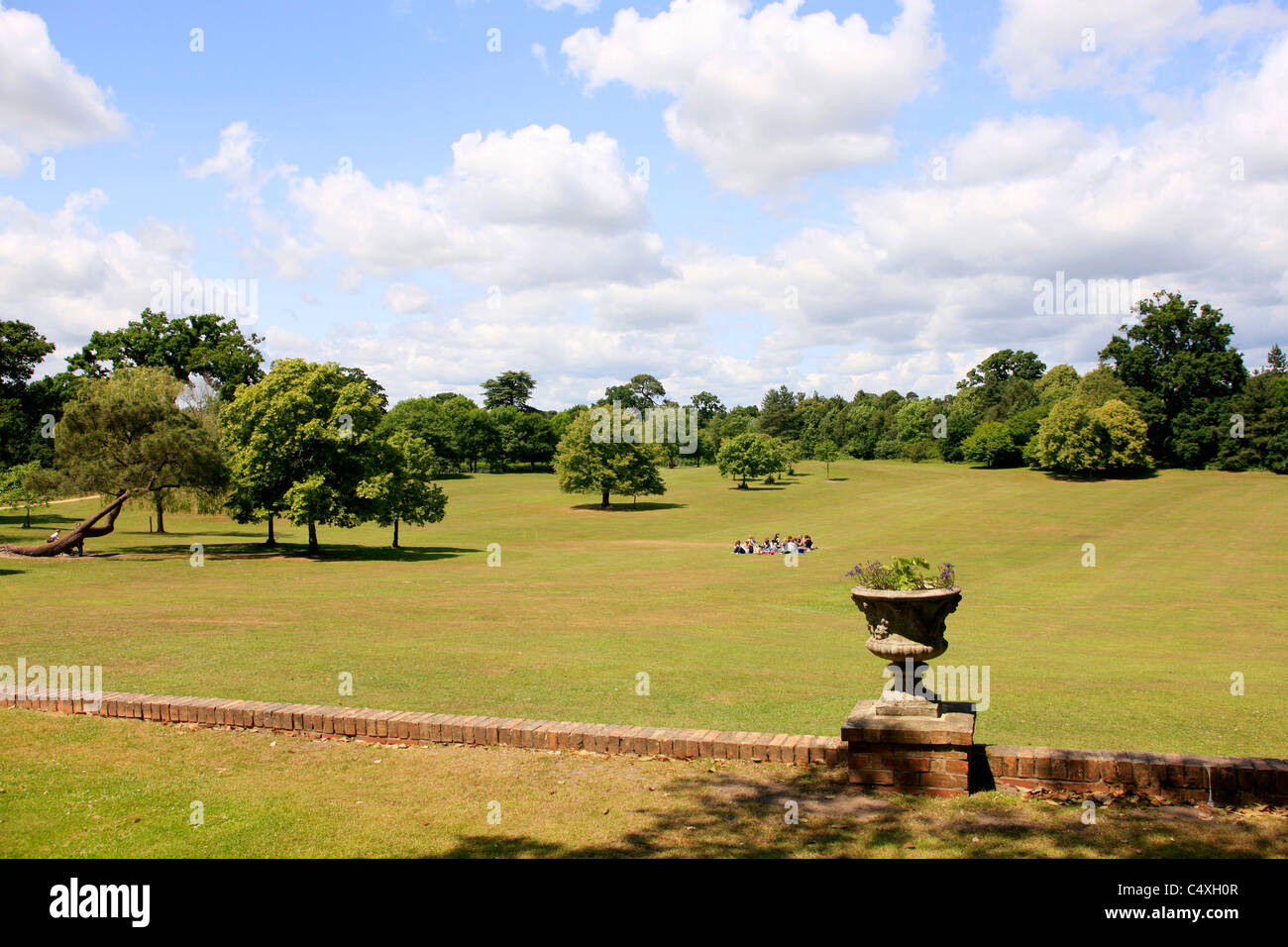 Upton House Country Park near Poole in Dorset Stock Photo