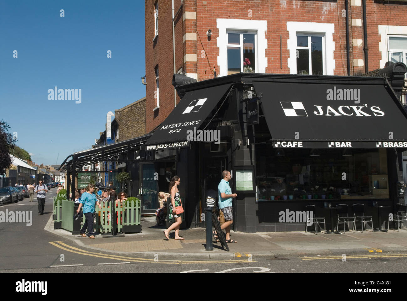 Jacks cafe bar brasserie. Salusbury Road Queens Park London north west