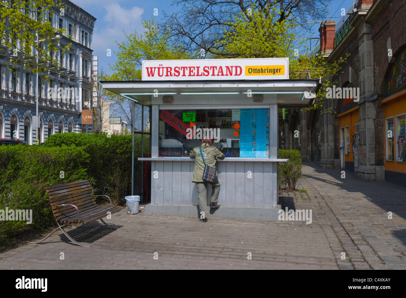 Sausage Stand High Resolution Stock Photography and Images - Alamy