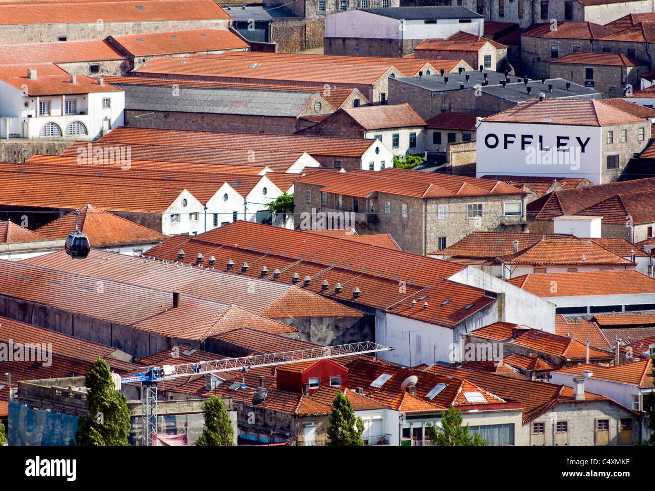 port wine storage warehouses in Porto, Portugal Stock Photo Alamy