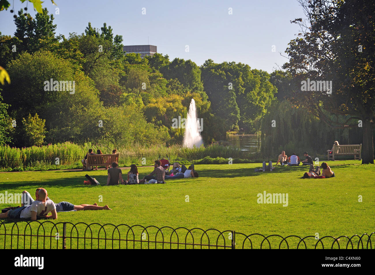 St James's Park, St James's, City of Westminster, Greater London, England, United Kingdom Stock Photo