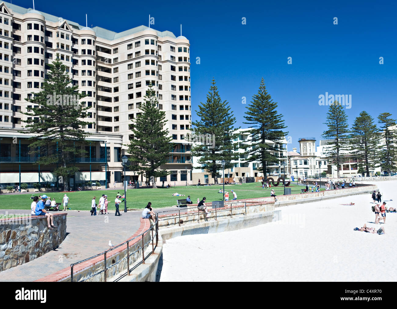 The Lovely Popular Coastal Adelaide Suburb of Glenelg in South