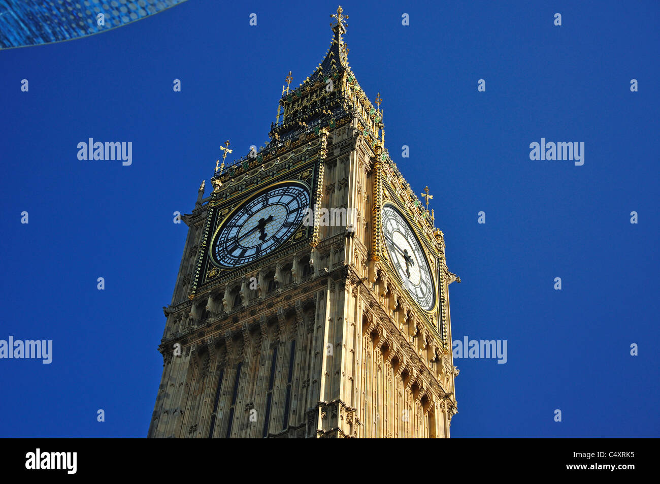 Big Ben, Houses of Parliament, Parliament Square, Westminster, City of Westminster, Greater London, England, United Kingdom Stock Photo