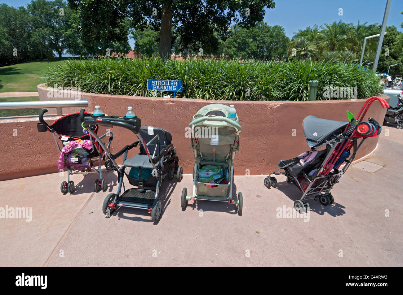 theme park stroller