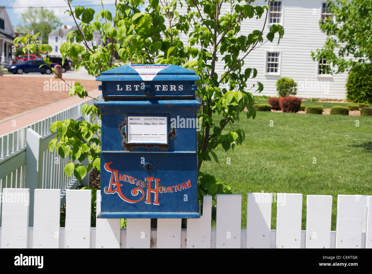 United states postal service mailbox hires stock photography and images Alamy