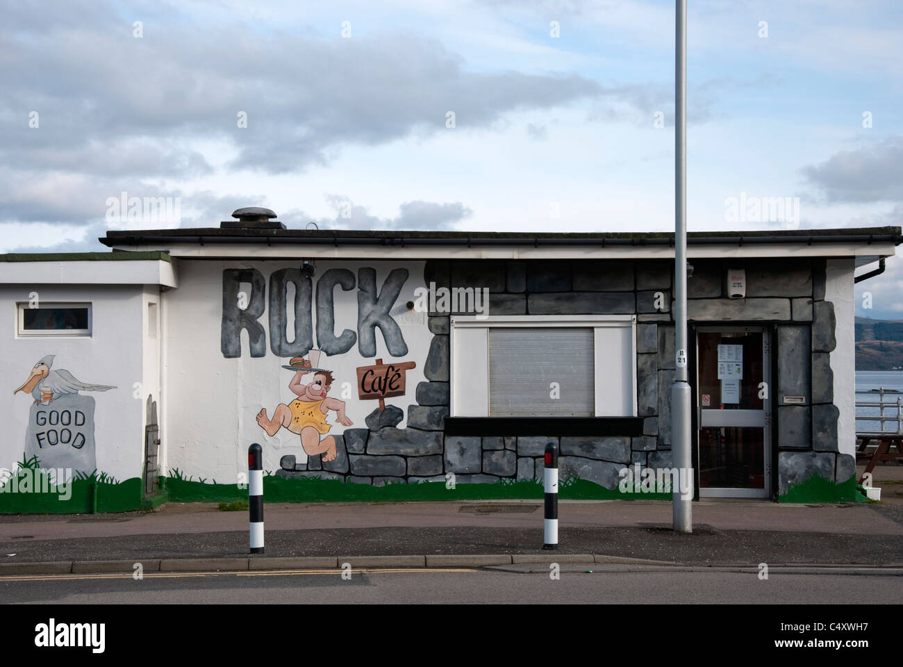 The Rock Cafe Pier Esplanade Dunoon Firth of Clyde Argyll & Bute West