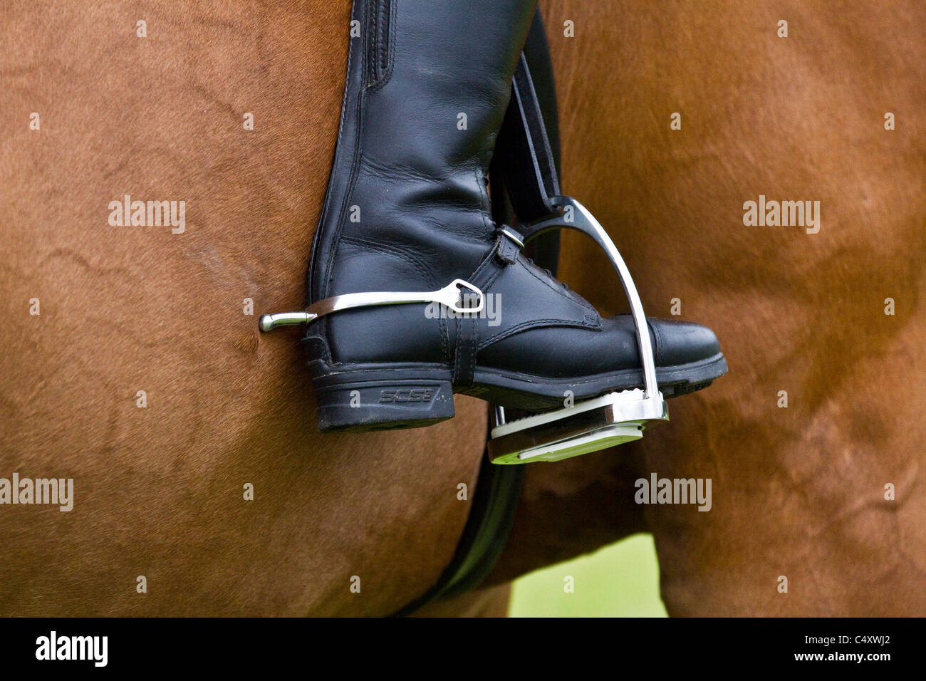 Equitector Riding Boots - Spurs, spur slip and spur rests