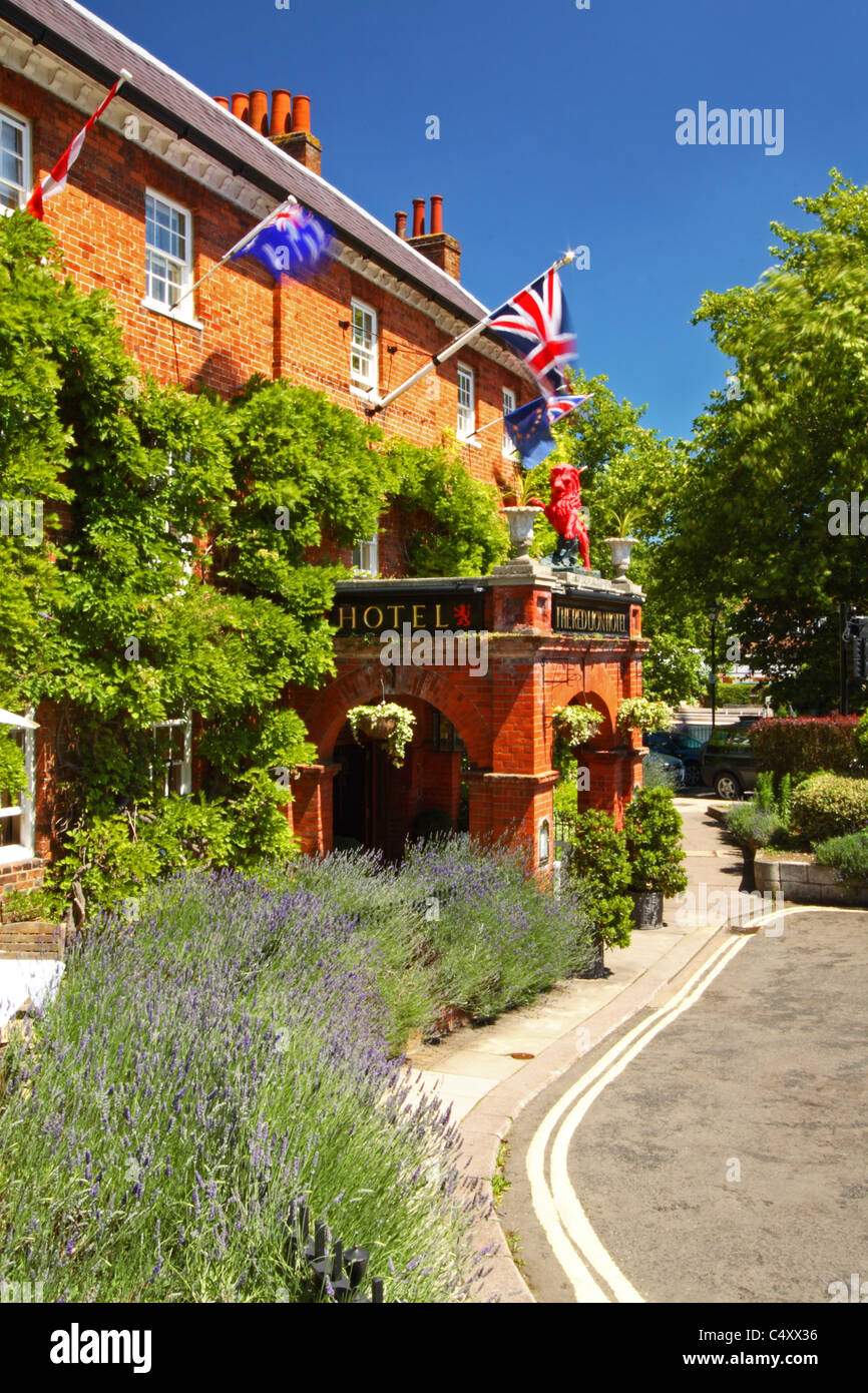The Red Lion Hotel, Henley-on-Thames, Oxfordshire, United Kingdom Stock Photo