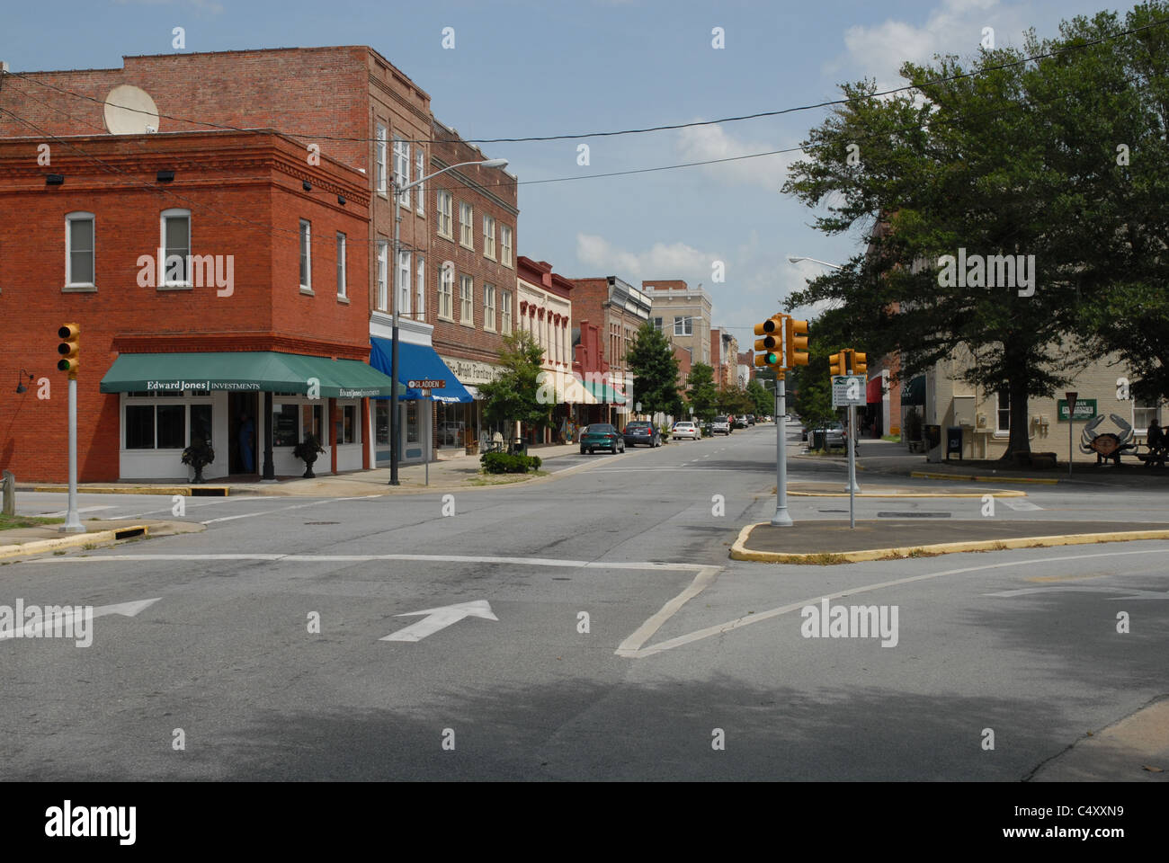 Main Street Washington, NC USA Stock Photo Alamy