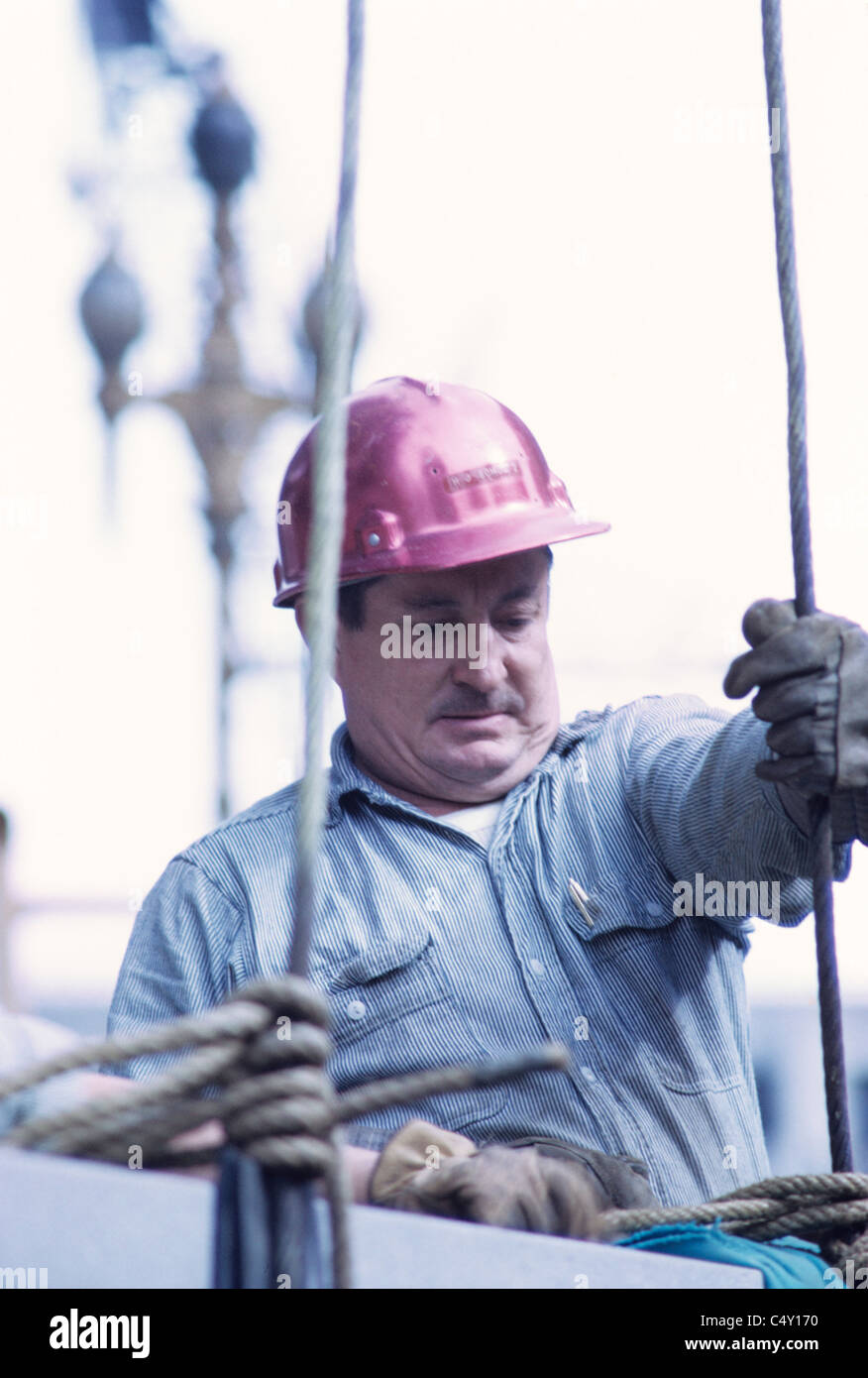1960s construction worker hi-res stock photography and images - Alamy