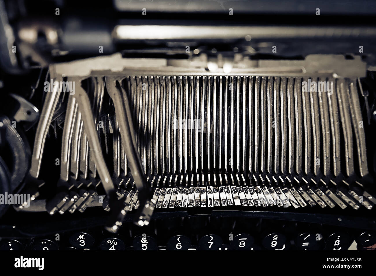 typewriters Stock Photo