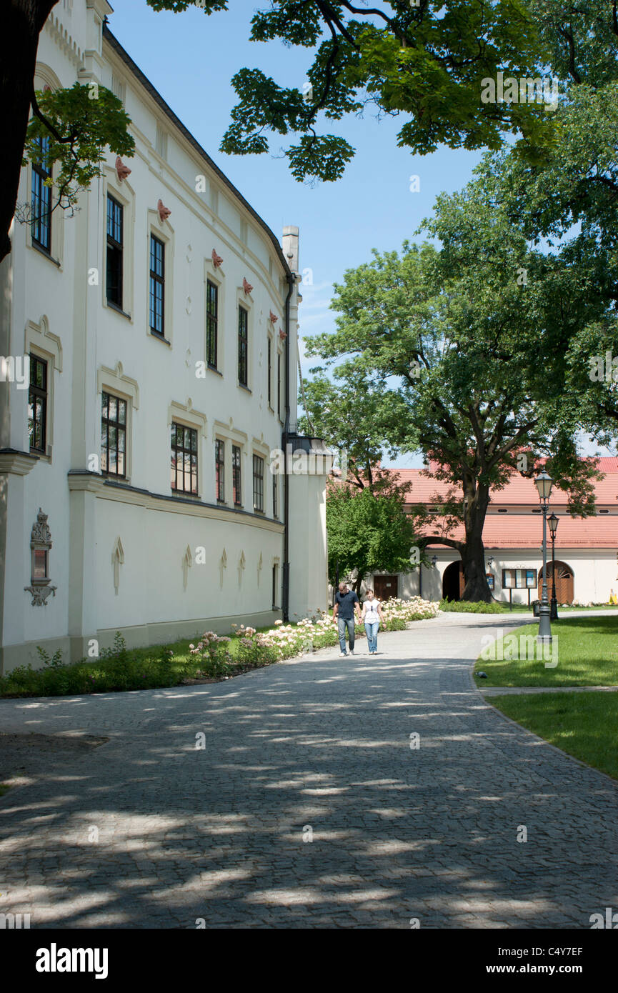 Old castle Habsburg, castle park in Zywiec, Poland Stock Photo Alamy