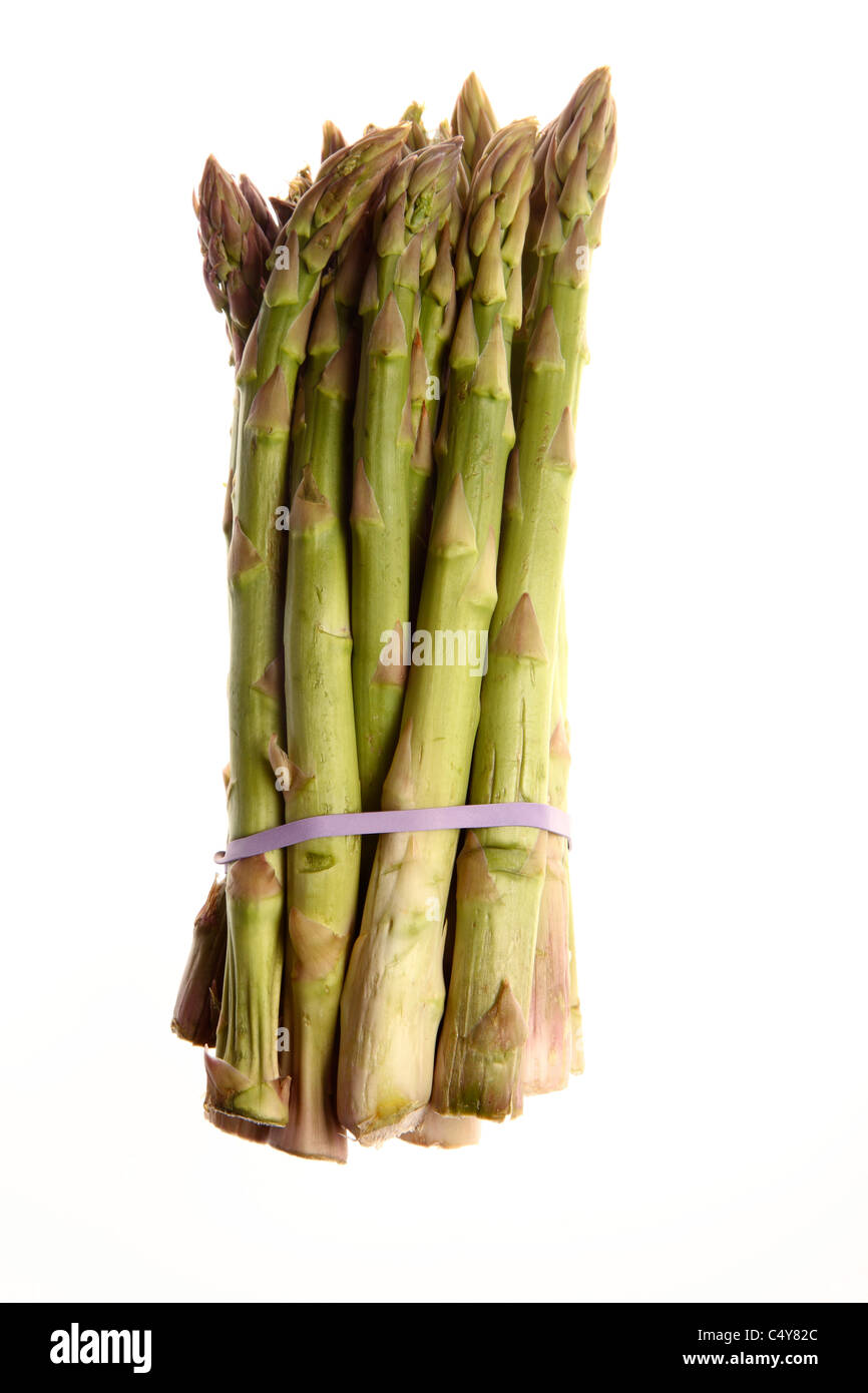 Vegetable, green asparagus. Stock Photo