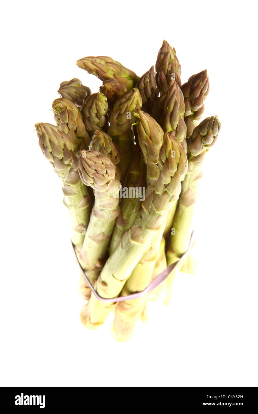 Vegetable, green asparagus. Stock Photo