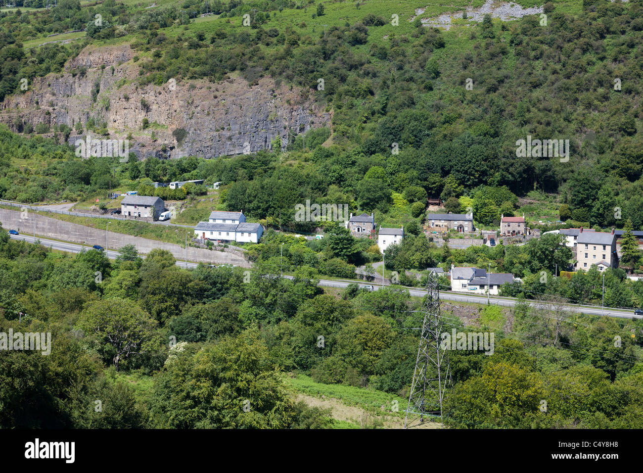 Village clydach wales uk hires stock photography and images Alamy