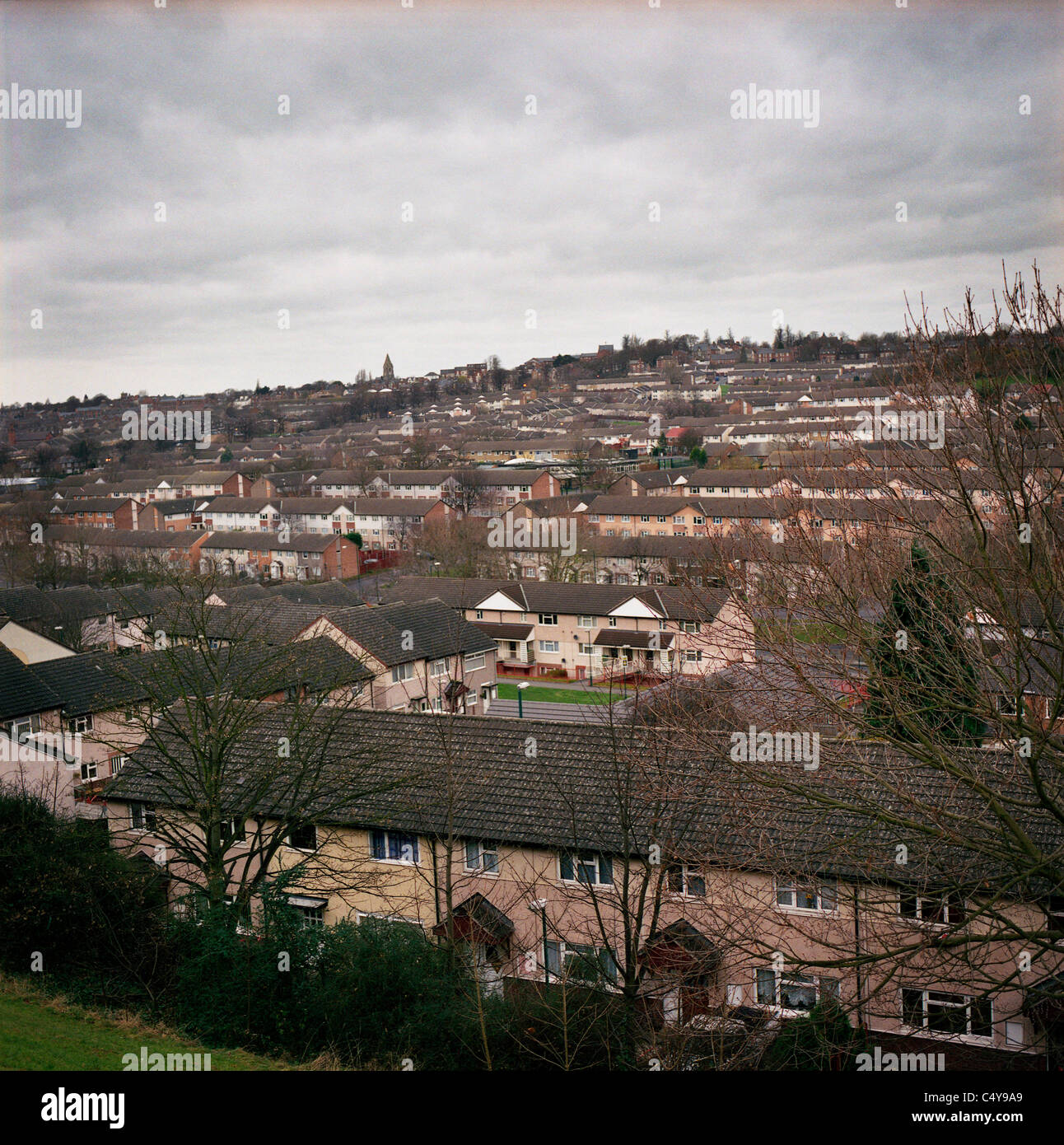 St Ann's. Nottingham Housing estate Stock Photo Alamy