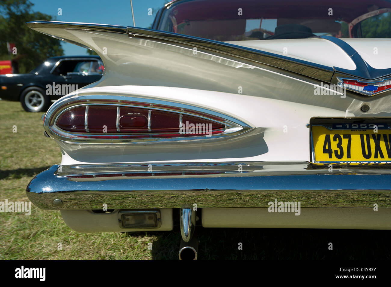 Rear Of 1959 Chevrolet Impala Stock Photo Alamy Rear Of 1959 Chevrolet Impala Stock Photo Alamy