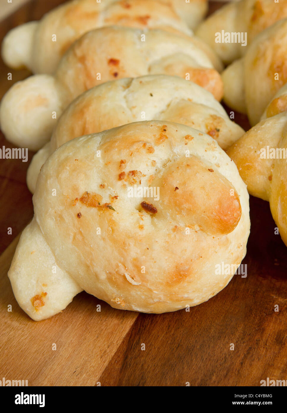 garlic knots close up bread Stock Photo Alamy
