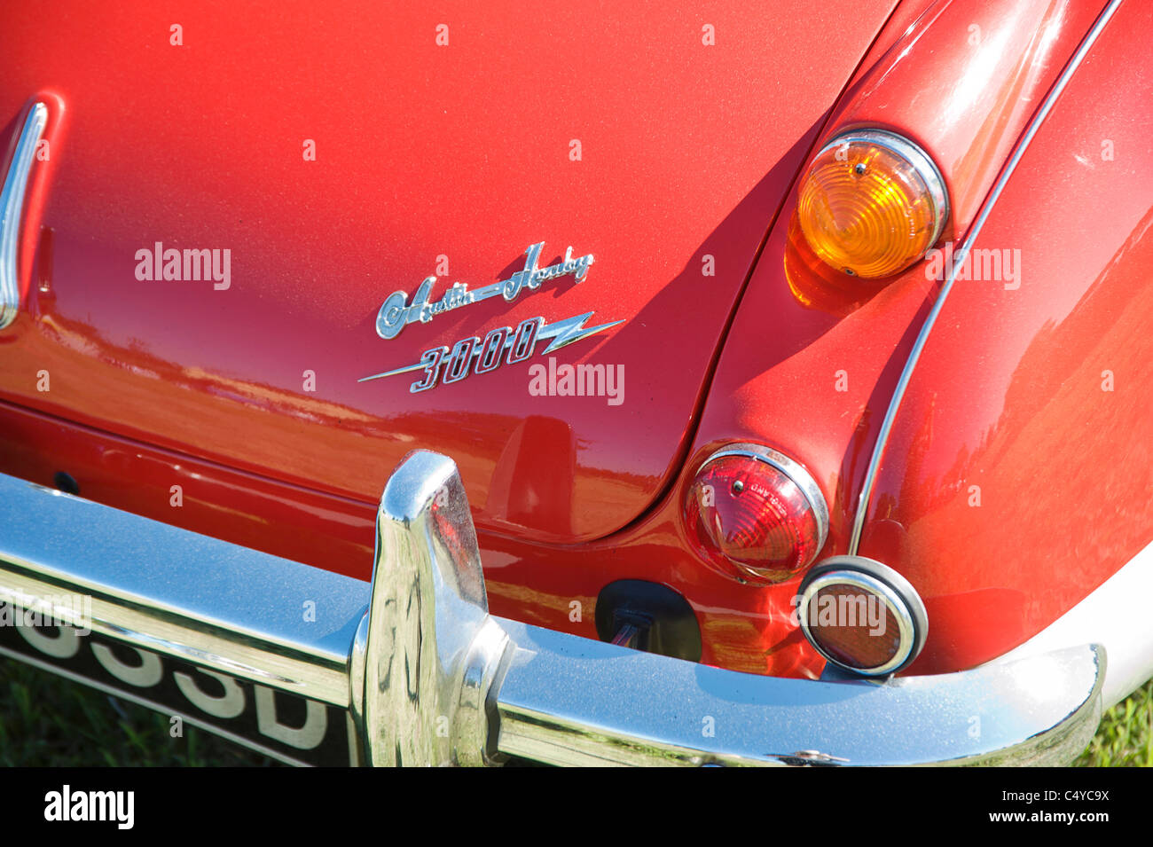 Austin healey 3000 rear bumper name hires stock photography and images