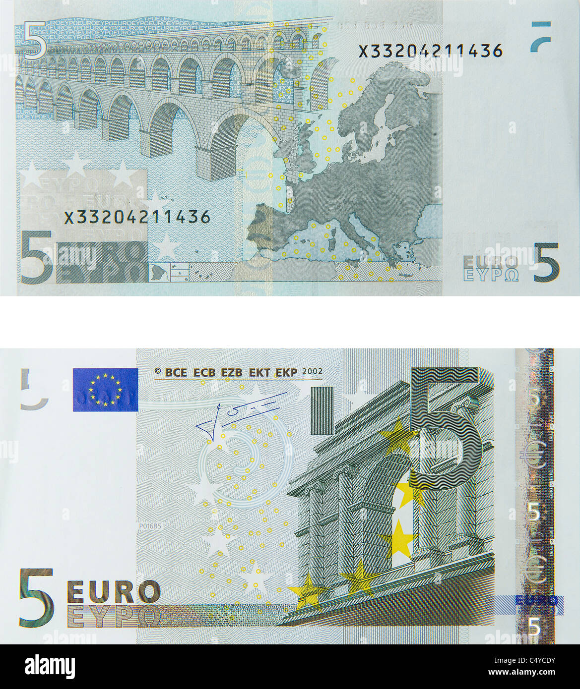 Five euro note hi-res stock photography and images - Alamy