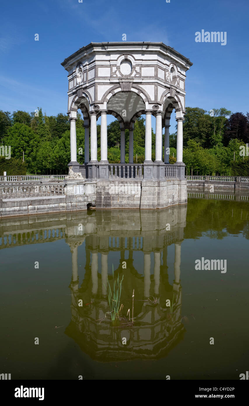 The Temple of Hercules, Enghien Park, Hainaut, Wallonie, Belgium, Europe Stock Photo
