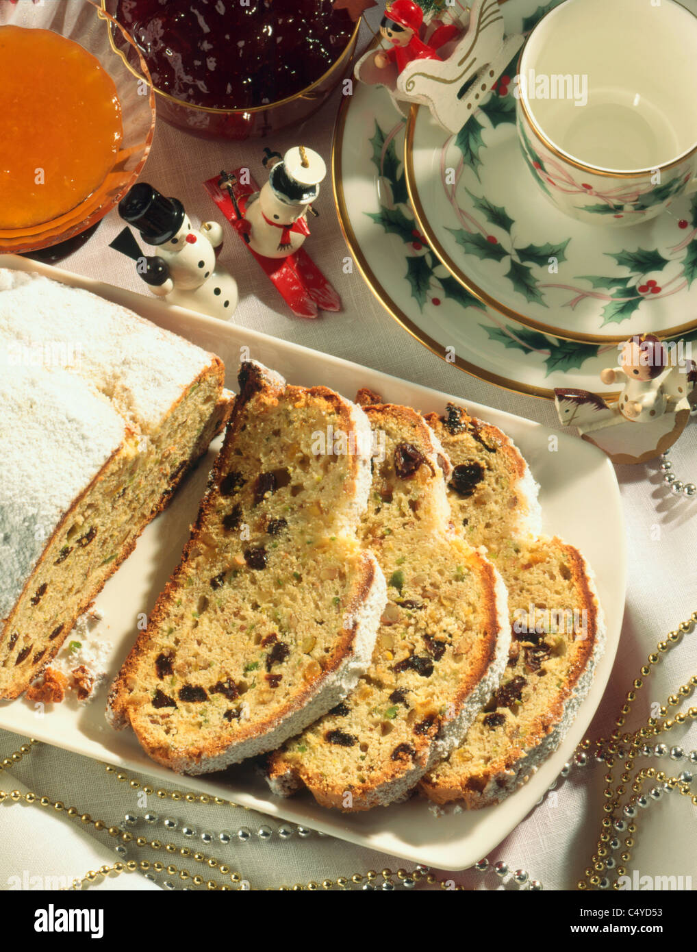 Walnut fruit loaf Stock Photo Alamy