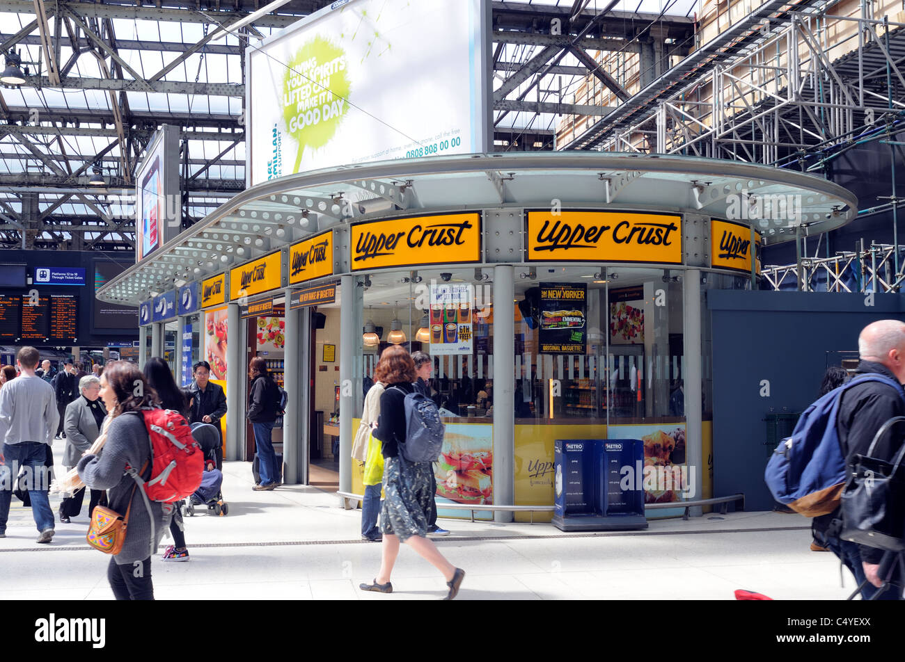 Upper Crust Fast Food Sandwich Franchise Store In Waverley Train