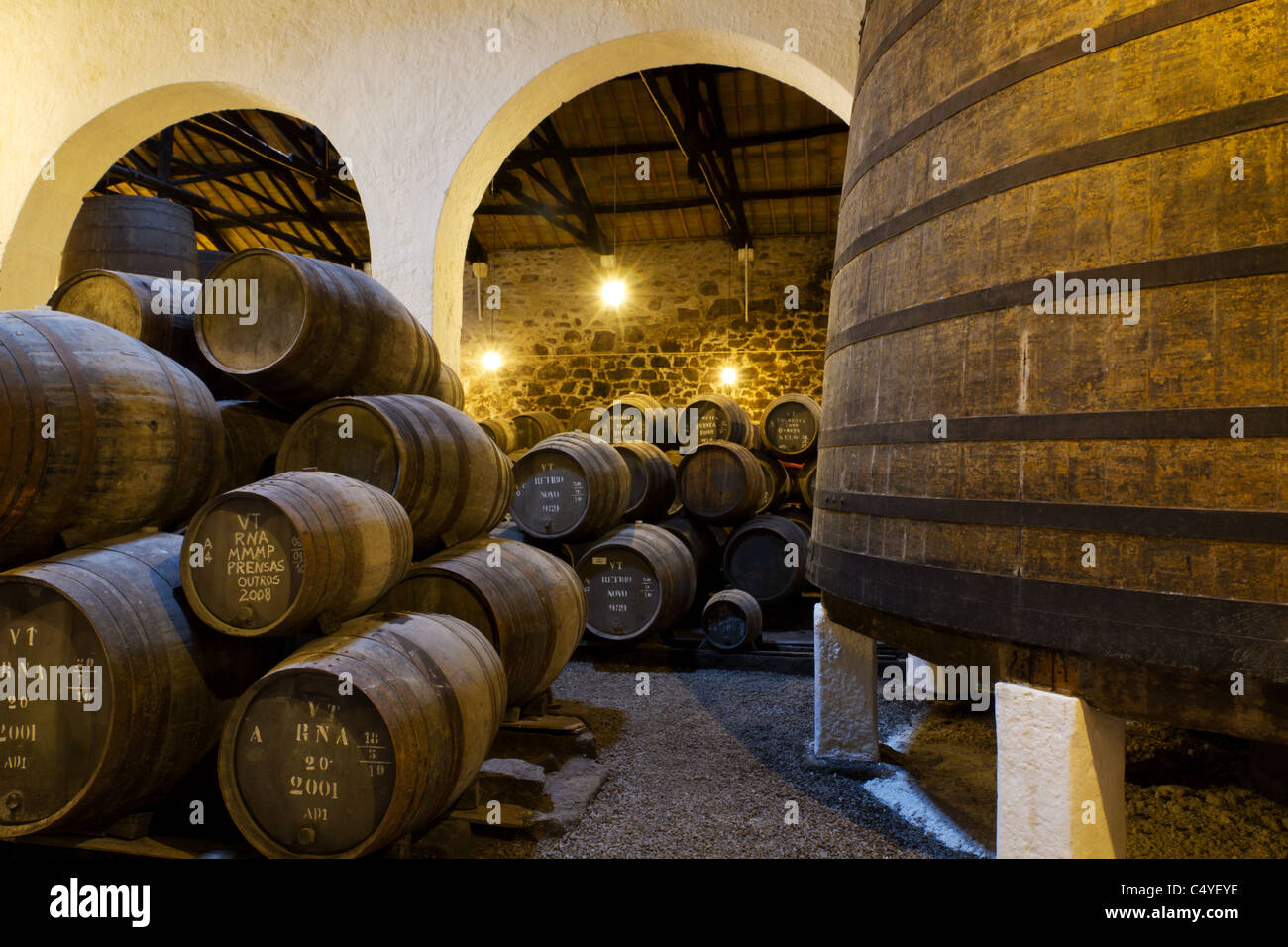 Port wine wooden casks hires stock photography and images Alamy