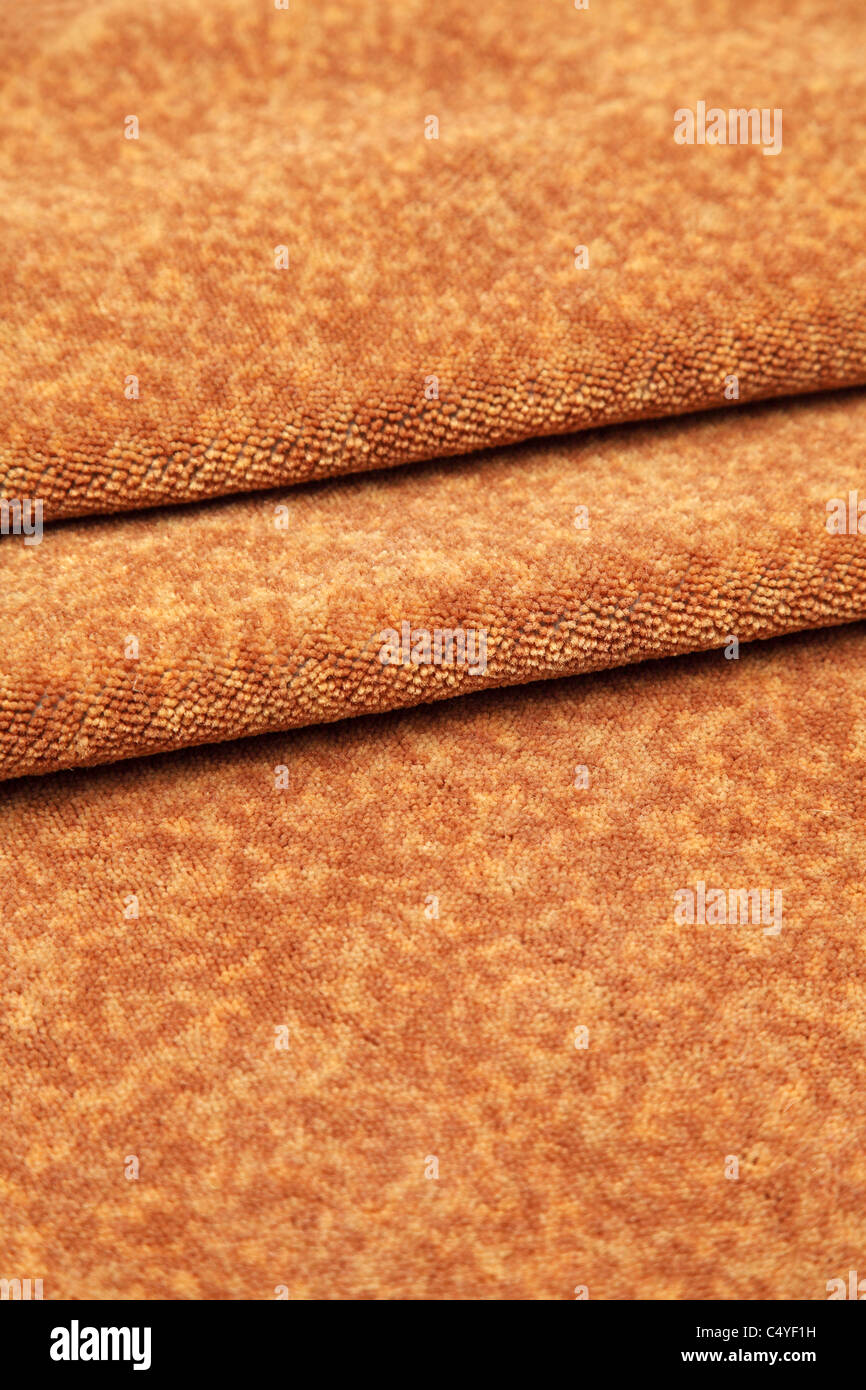 carpet with folds Stock Photo