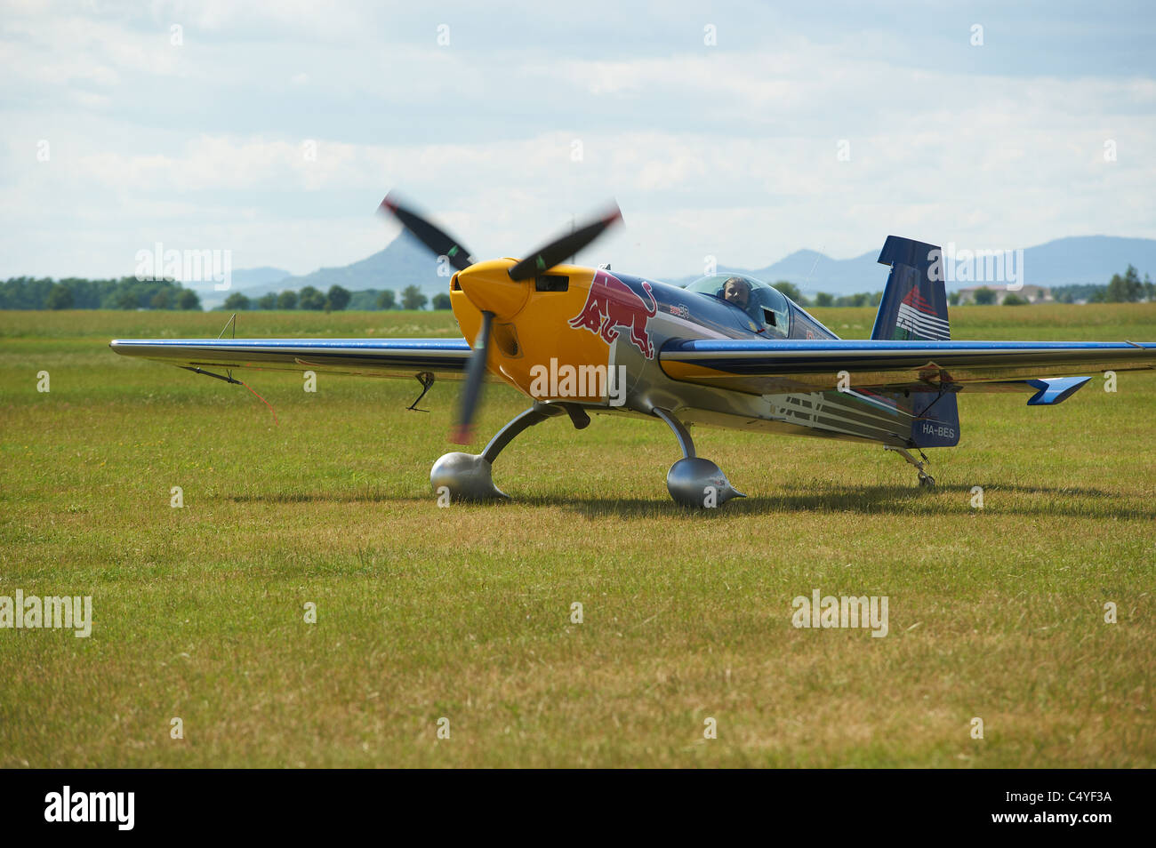 Flying Bulls Aerobatics Team Red Bull ZLIN 50 LX MEMORIAL AIR SHOW Stock  Photo - Alamy