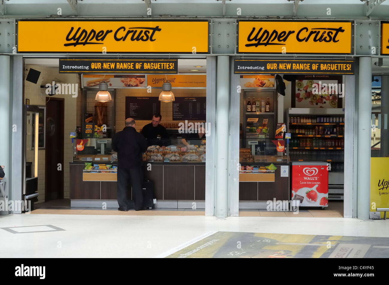 The Upper Crust Sandwich Baguette Bakery Shop Restaurant Inside