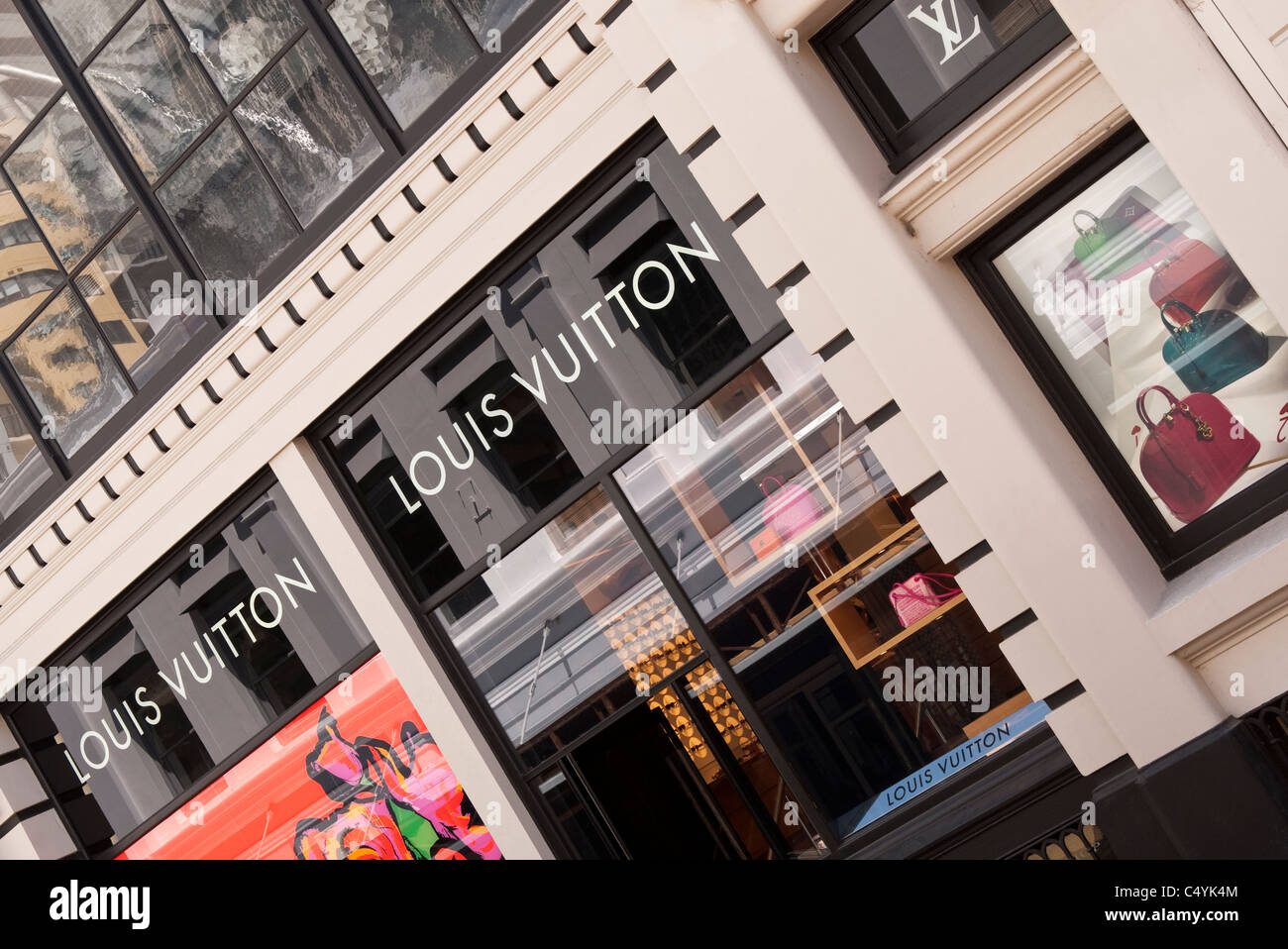 Louis Vuitton shopfront, King Street, Perth, Western Australia