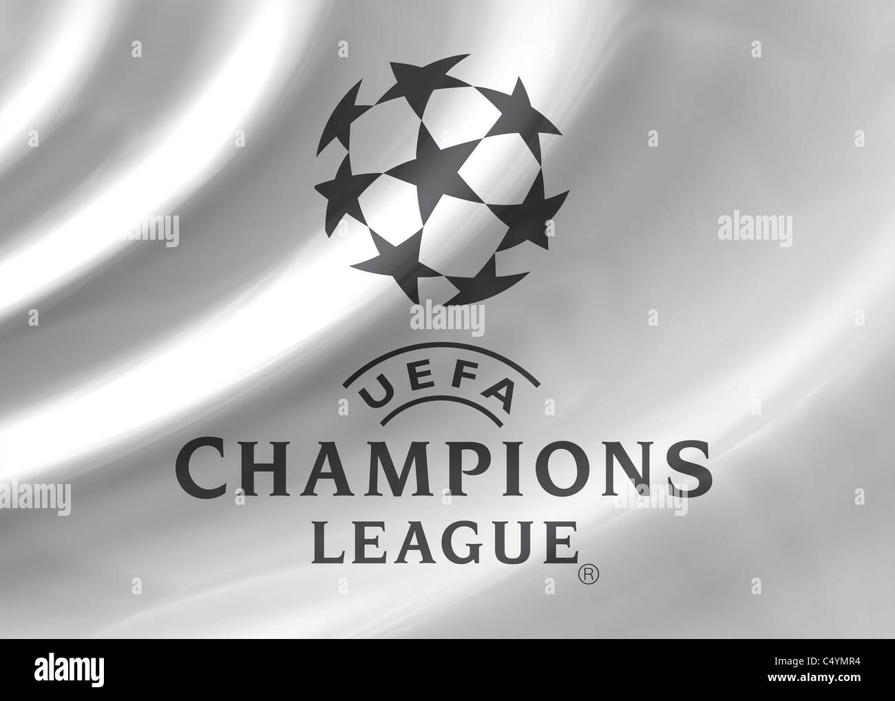 Champions League UEFA logo flag symbol icon Stock Photo - Alamy