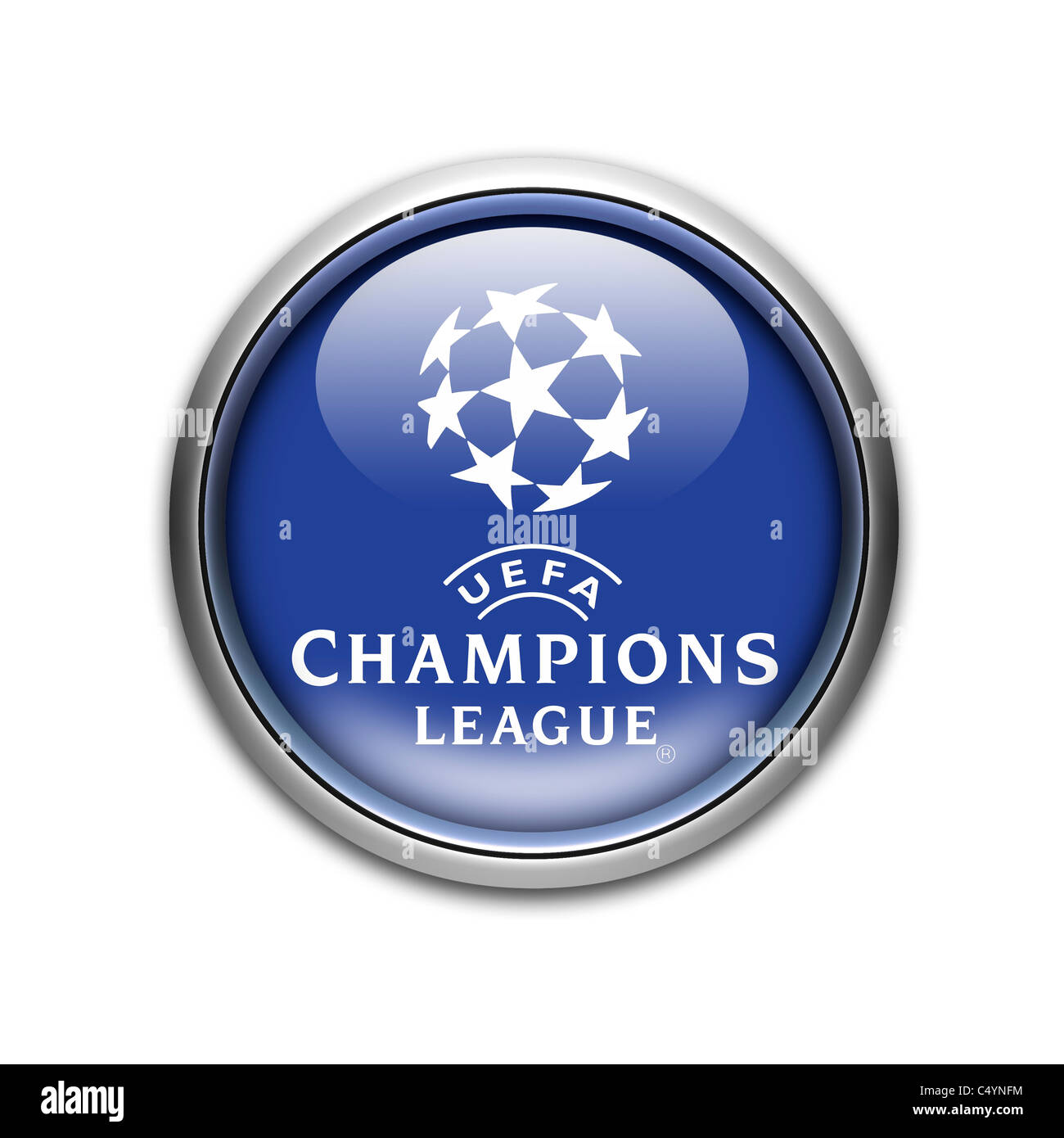 Champions League UEFA logo flag symbol icon Stock Photo - Alamy