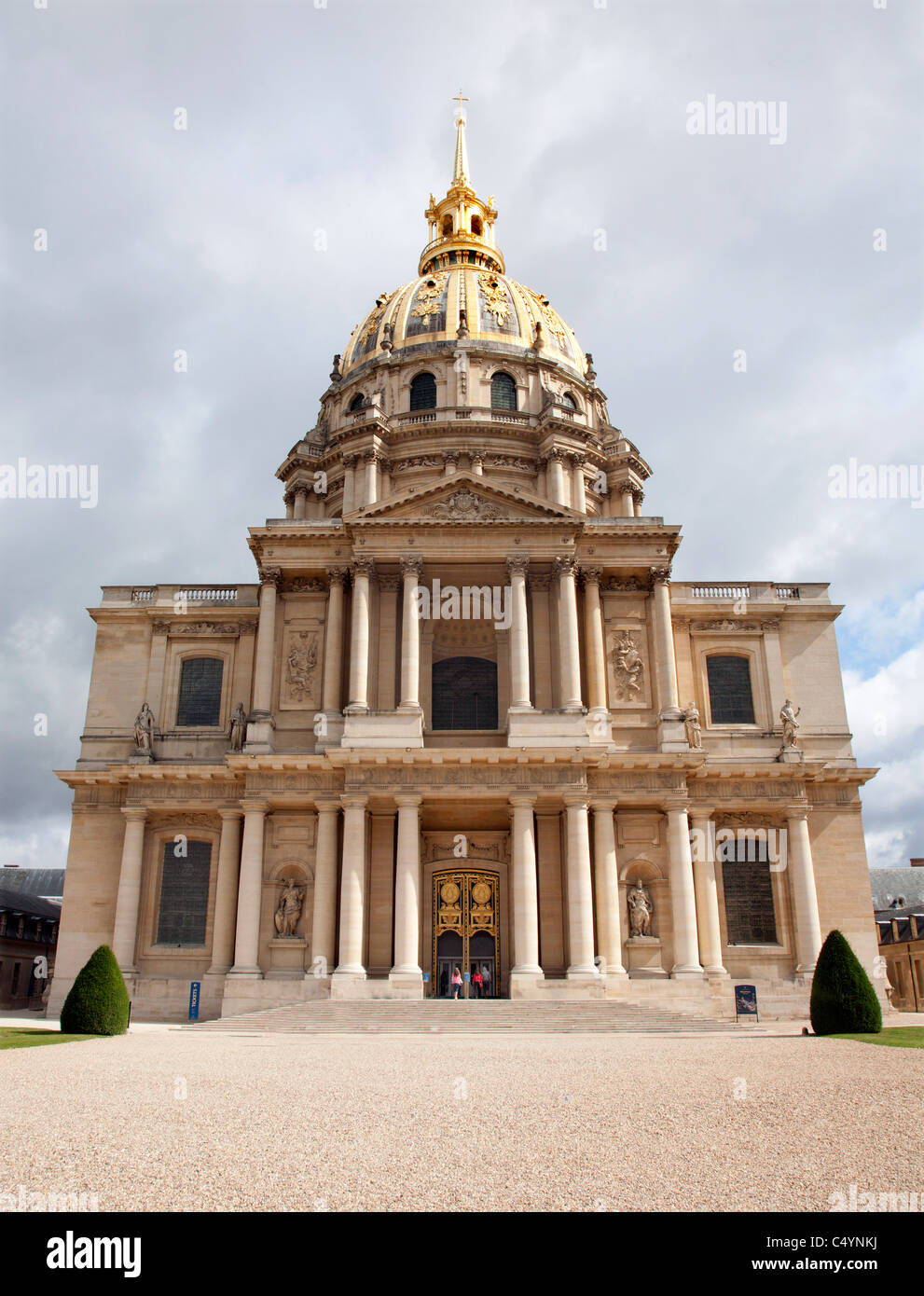 Paris - Les Invalides church Stock Photo