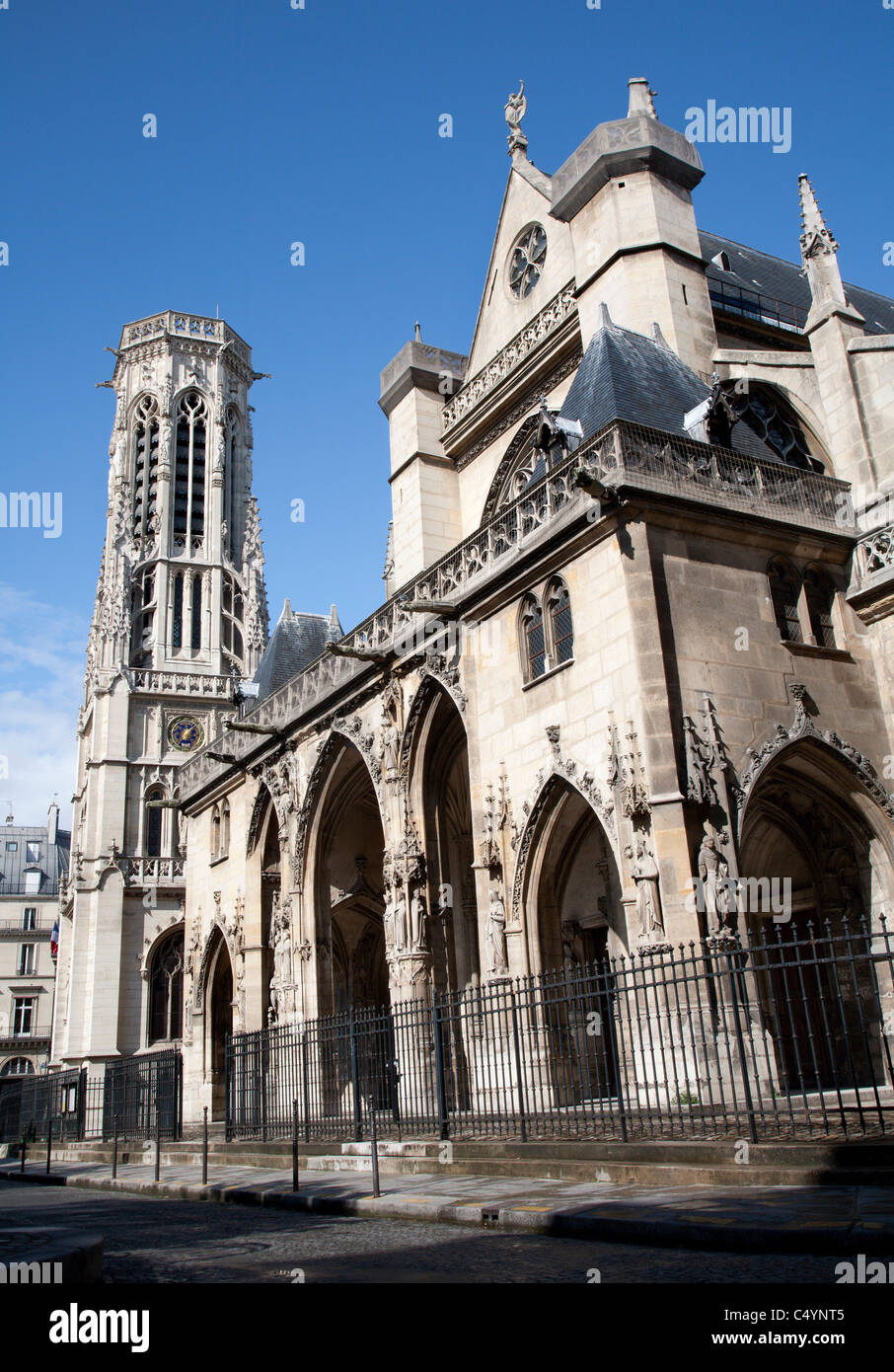 Paris Saint Germainl'Auxerrois gothic church Stock Photo Alamy