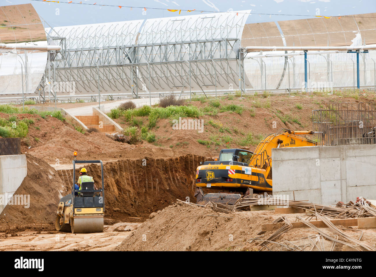 Solar power (csp) plant hi-res stock photography and images - Alamy