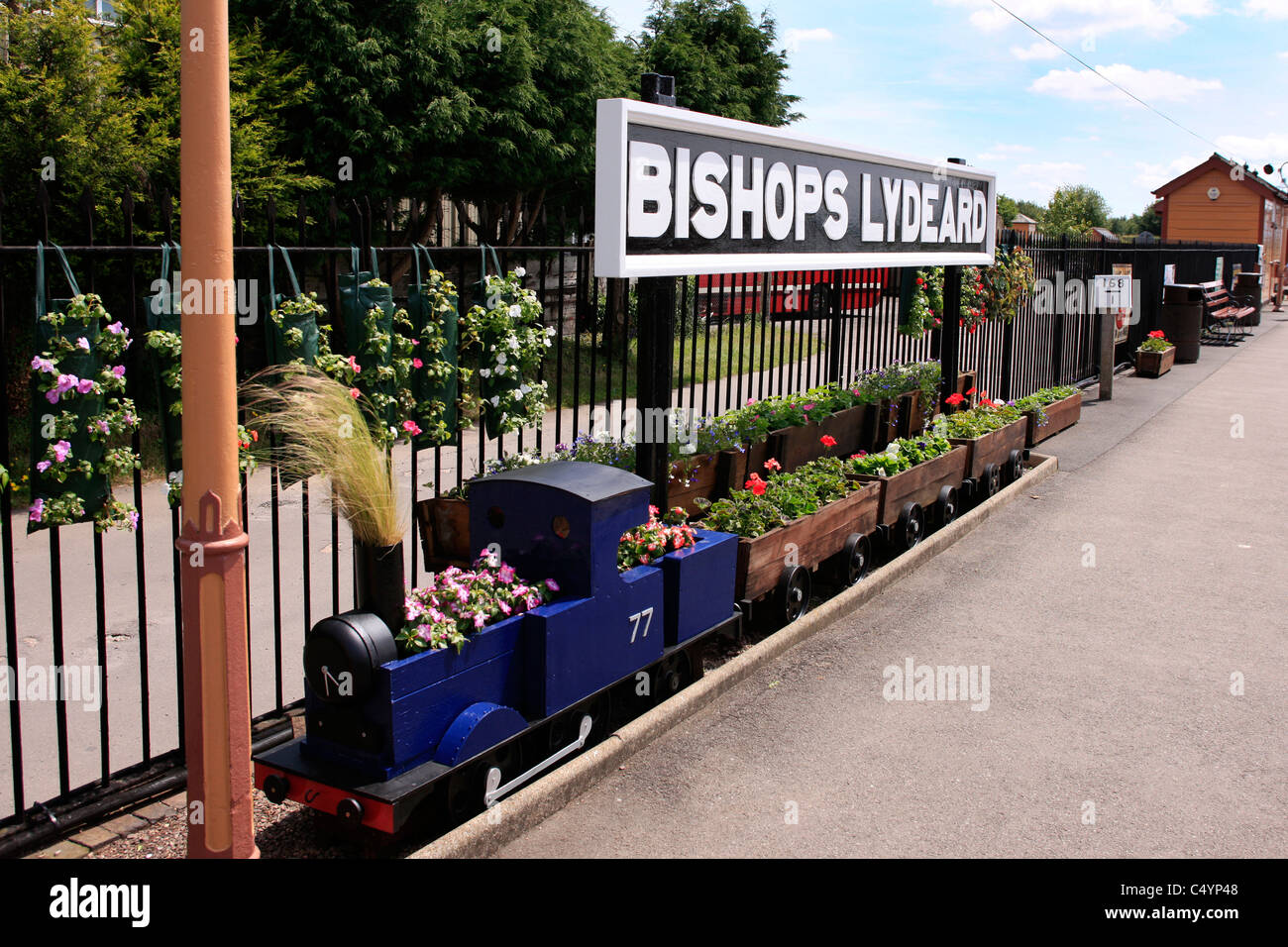 Lydeard West Somerset Steam Railway Station Stock Photo Alamy