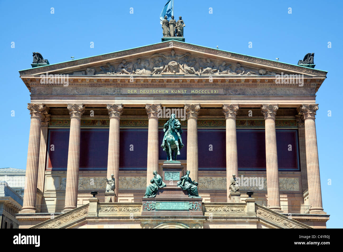 Alte Nationalgalerie, Berlin, Germany Stock Photo