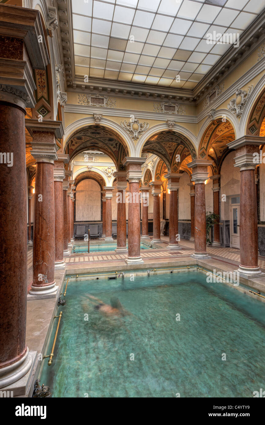 Czech Republic  Marianske Lazne  Nove Lazne Resort  Roman Spa Stock