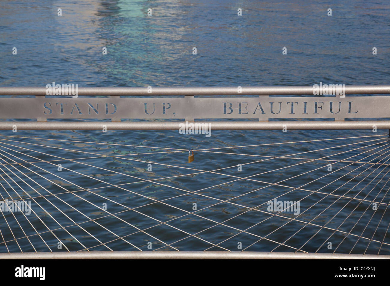 Fulton Ferry Landing Brooklyn Bridge Park Stock Photo Alamy