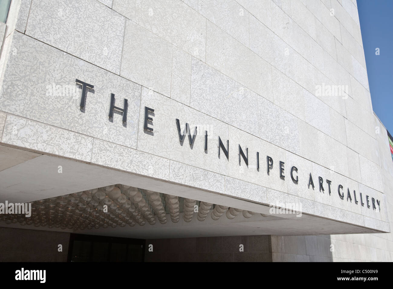 The Winnipeg Art Gallery is pictured in Winnipeg Stock Photo Alamy