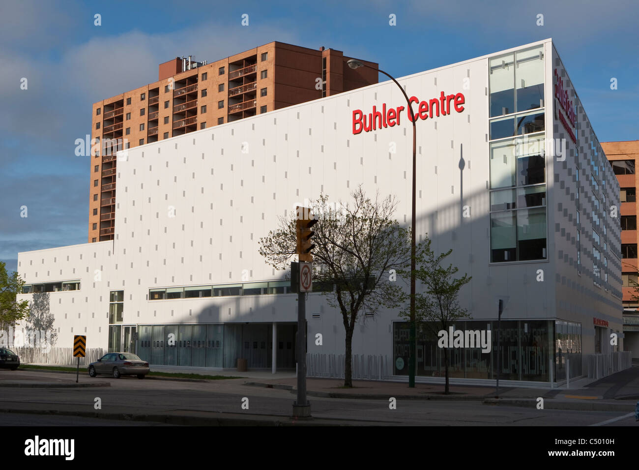 The Buhler Centre is pictured in Winnipeg Stock Photo Alamy
