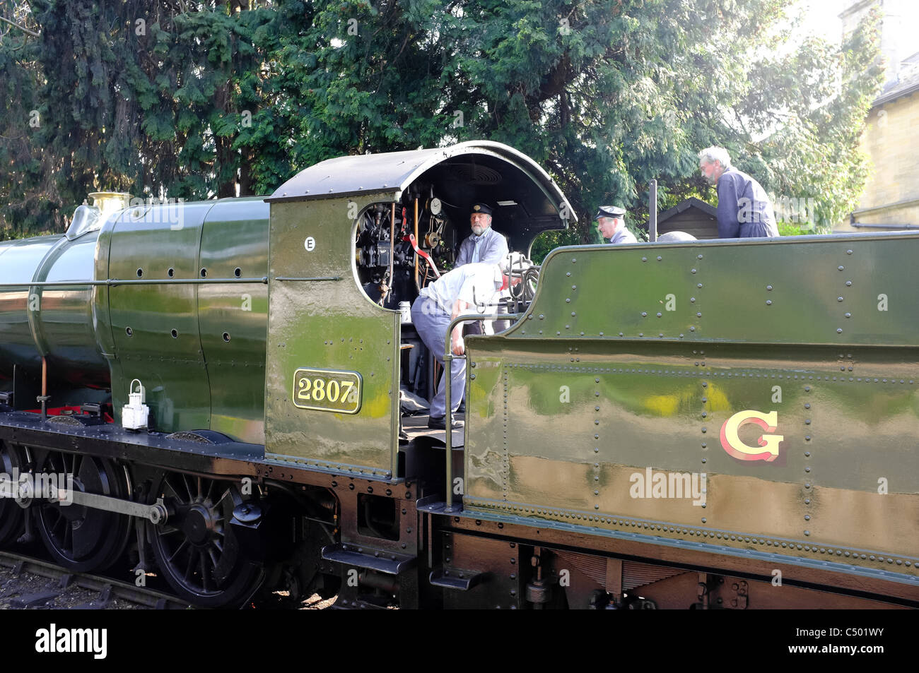 gloucestershire and warwickshire railway greet station Stock Photo