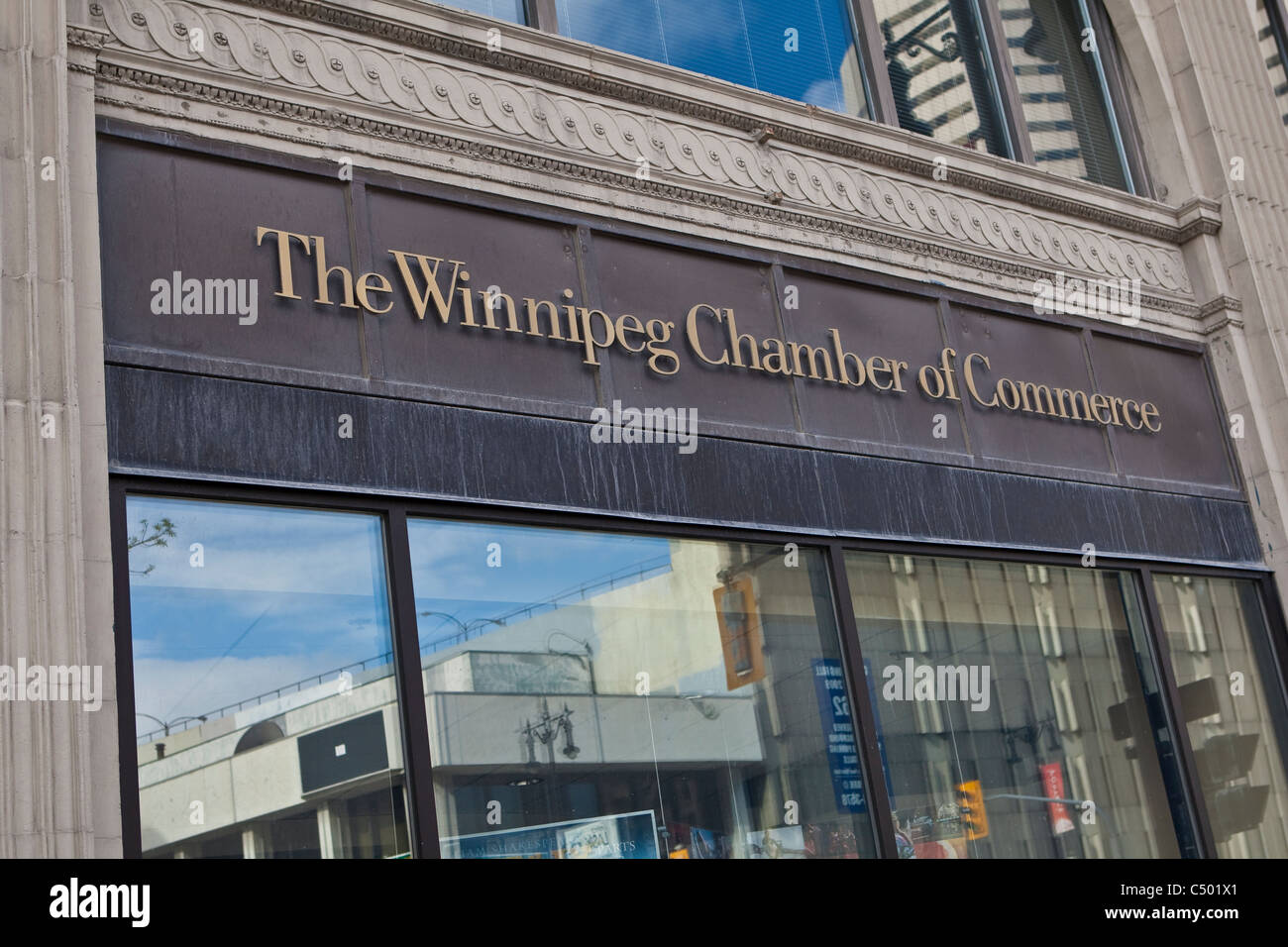 The Winnipeg Chamber of Commerce is pictured in Winnipeg Sunday May 22, 2011. Stock Photo