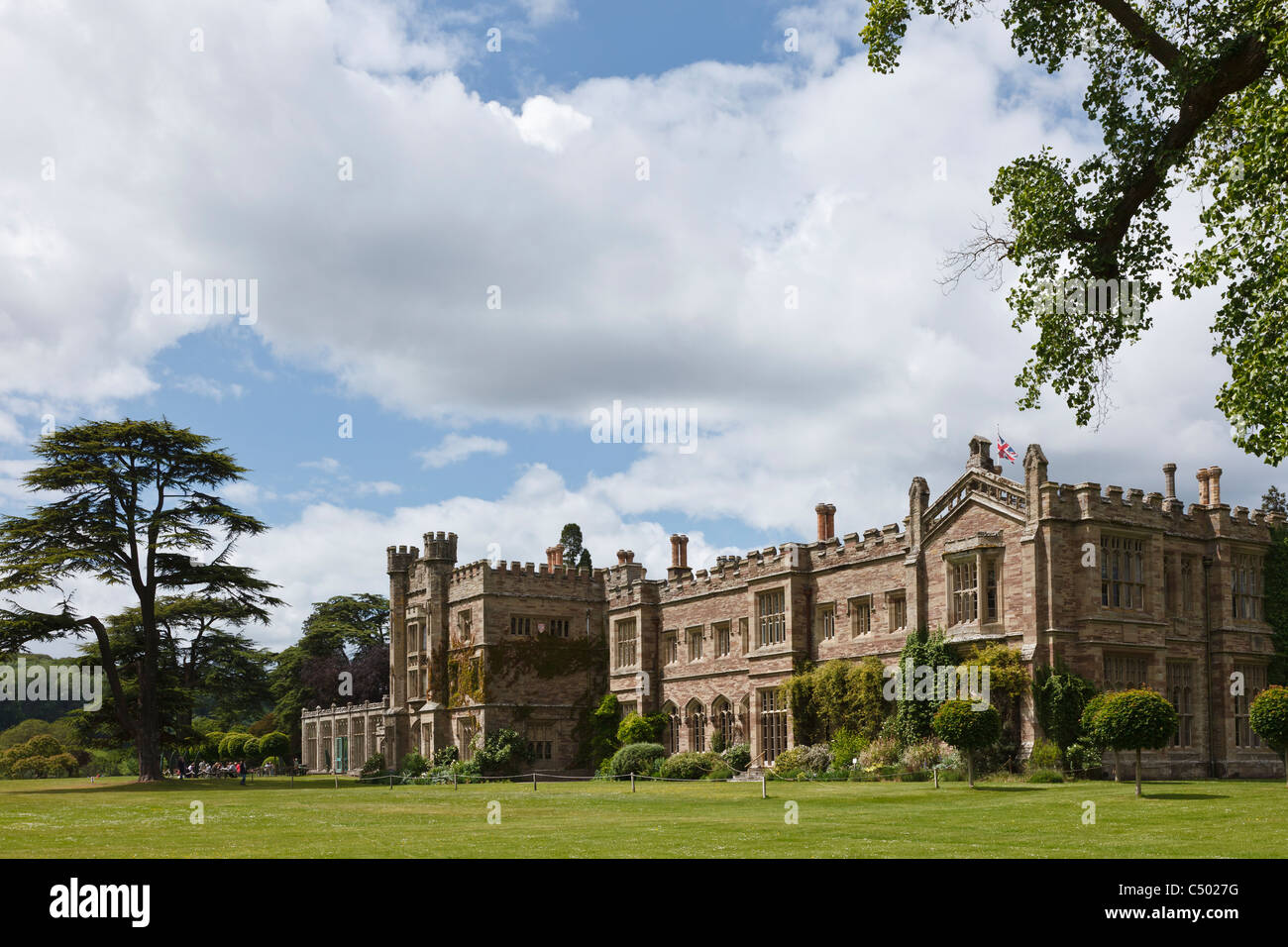 Hampton Court, Hope under Dinmore, Leominster, Herefordshire, England Stock Photo
