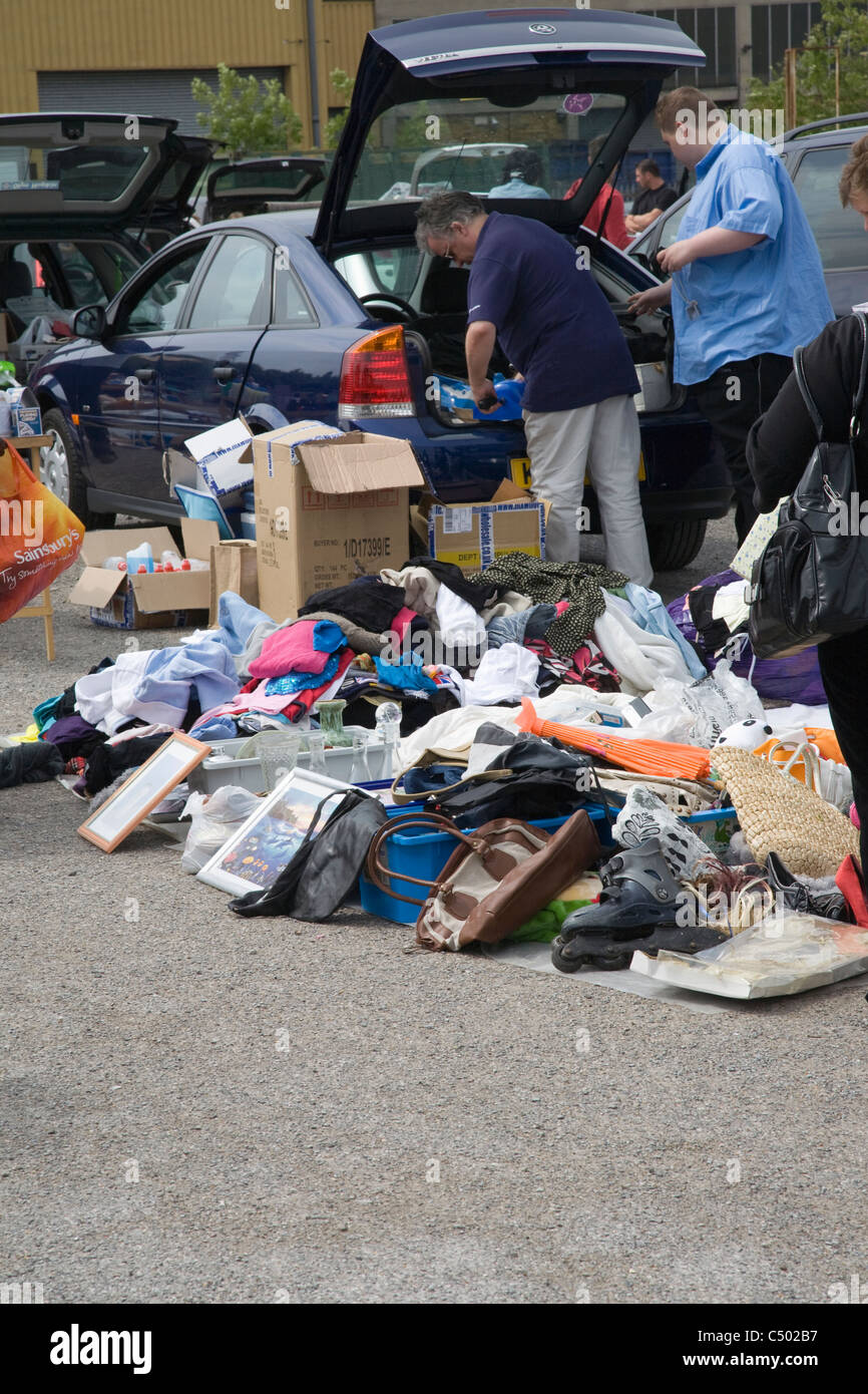 Car boot stalls hires stock photography and images Alamy