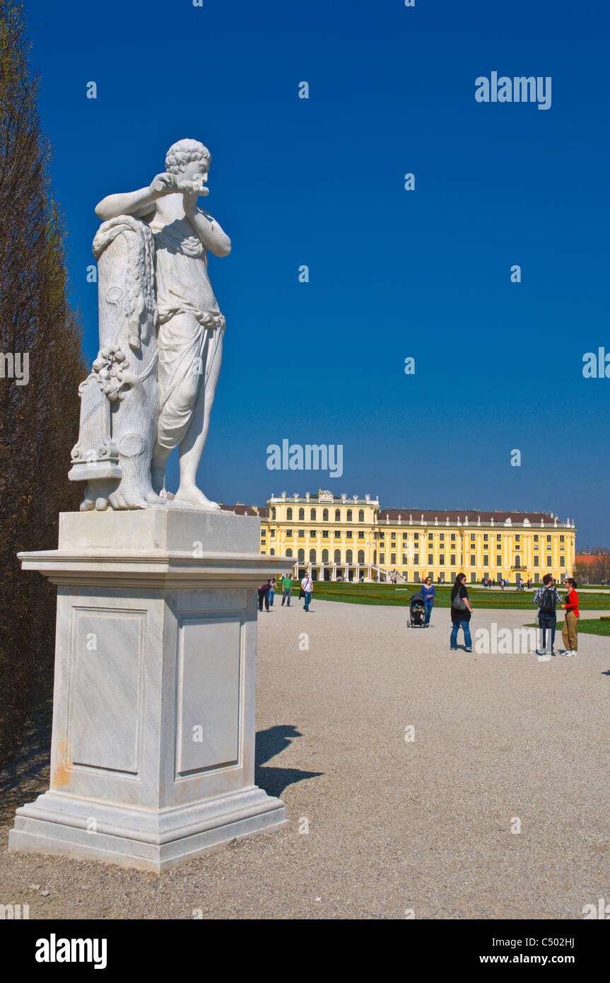 Schloss Schönbrunn palace grounds Vienna Austria central Europe Stock Photo