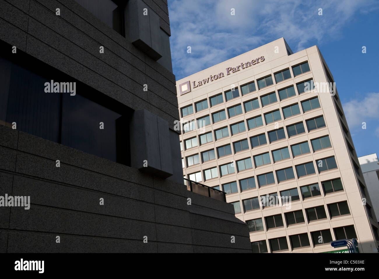 Lawton Partners Financial Planning Services headquarters is pictured in Winnipeg Sunday May 22, 2011. Stock Photo