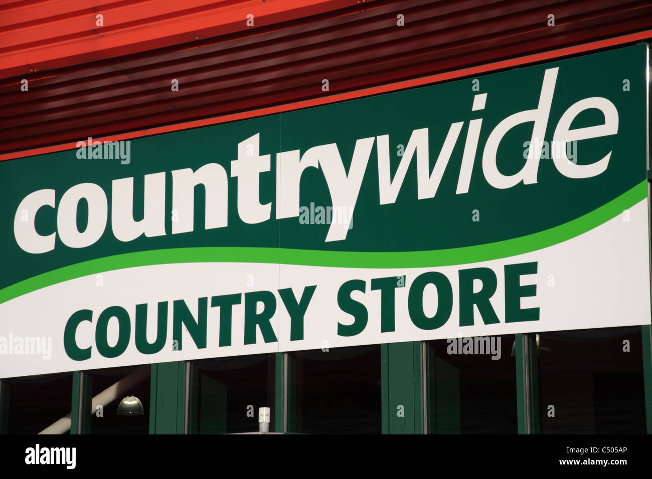 Countrywide Country Store sign Stock Photo - Alamy